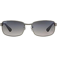 Ray-Ban RB3478 Polarized Rectangular Sunglasses
