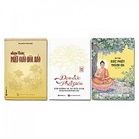 Combo 3 cuốn: Đạo đức phật giáo + Sự tích về đức phật thích ca + Nhận thức phật giáo hòa