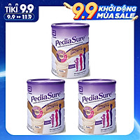 3 Hộp Sữa bột PediaSure Complete Balandced Nutrition (850g) cho trẻ từ 1 đến 10 tuổi - Nhập khẩu Australia