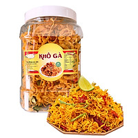 KHÔ GÀ LÁ CHANH (GÀ CHÀ BÔNG CAY) ĐẶC BIỆT - HŨ 500G