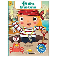Sách Tô Màu Dán Hình – Đi Tìm Kho Báu
