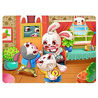 Đồ chơi tranh ghép hình 60 miếng gỗ puzzle - Bộ ghép hình - Tranh xếp hình