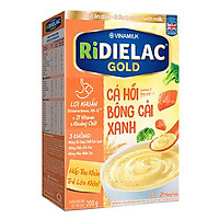 Bột Ăn Dặm Vinamilk Ridielac Cá Hồi Bông Cải Xanh (200g)