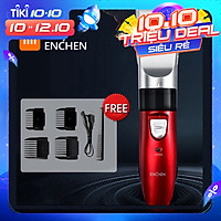 Tông Đơ Cắt Tóc Đầu Sứ Với Cổng USB Có Thể Sạc Lại Xiaomi Sharp Hair Trimmer Electric ENCHEN Sharp (EC - 712)
