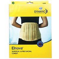 Đai lưng Cố Định Thắt Lưng Cột Sống | Đai thoát vị đĩa đệm Elnova (Màu Kem)