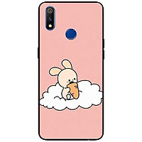 Ốp lưng dành cho Realme 3 - Realme 3 Pro - Realme 5 / 5s / 5i / 6i / 6i - Realme 5 Pro mẫu Thỏ Ăn Cà Rốt Hồng