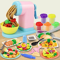 Đồ chơi Bộ đất nặn Máy làm Bún, làm mỳ: đã gồm 5 hộp đất nặn