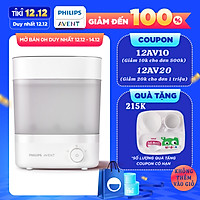 Máy tiệt trùng bình sữa và sấy khô Philips Avent Starlight plus 293.00