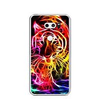 Ốp lưng dẻo cho điện thoại LG V30 - 0262 TIGER02 - Hàng Chính Hãng