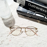 Gọng kính nữ kim loại Lilyeyewear mắt kính tròn thanh mảnh nhẹ nhàng màu sắc thời trang 1030