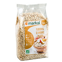 Yến mạch cán mỏng hữu cơ Markal 500g