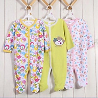 Set 3 bộ body sleep cho bé sơ sinh đến 12 tháng