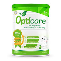 Sữa Opticare Pedia 380g, 850g - Bé ăn ngon, tăng cân, giảm táo bón
