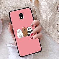 Ốp lưng dành cho Samsung Galaxy J3 Pro 2017 viền dẻo TPU bộ sưu tập Chúng ta là gấu - Hàng chính hãng