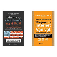 Combo Lên Mạng Cũng Là Một Nghệ Thuật + Phương Thức Amazon – 10 Nguyên Lý Internet Vạn Vậ