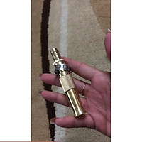 Đầu vòi xịt tăng áp mini phun nước rửa xe, tưới cây tăng áp đa năng tặng kèm đai siết (tuyển sỉ) 206587 TL