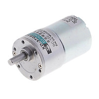 Phép Lạ Chiếu XD-37GB520 Chải Thiên Động Cơ DC 12V 10W 100 Vòng/phút CW/CCW Động Cơ Giảm Tốc