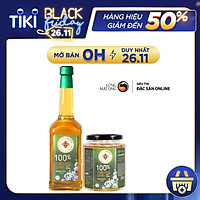 Combo Mật ong rừng Hoa Miền Núi - 100% mật ong chín Honimore 990g