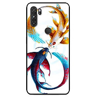 Ốp lưng dành cho Vsmart Active 3 mẫu Cá Chép Xanh Vàng