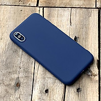 Ốp lưng dẻo mỏng màu xanh dương dành cho iPhone X / XS  - Hàng chính hãng