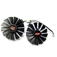 2PCS FDC10M12S9-C G-TX1070Ti Cooler Fan For ASUS T-X 1070 Ti CERBERUS ADVANCED Gaming Video Card Cooling Fans