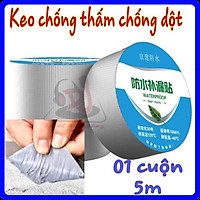 Keo chống thấm chống dột mái nhà mui xe ống nước siêu bền, băng keo siêu dính dùng cho mội bề mặt