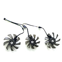 3PCS 75MM 85MM 4pin HOF GTX 1070 GPU Fan For GALAXY GeForce GTX 1070 Hall of Fame Limited Edition GTX1070 HOF Video Card Fans