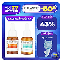 Combo serum ngừa mụn, giảm thâm và làm sáng da Balance Vitamin C và Niacinamide Serum 30ml/chai