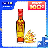 Nước Mắm Tĩn Cá Cơm Vàng Ruột Đỏ Độ Đạm 60N Tự Nhiên Chai Thuỷ Tinh 250ml Nước Mắm Rin Nguyên Chất Truyền Thống Sạch Nước Mắm Nhỉ Từ Thùng Lều Gỗ Cốt Nhĩ Đặc Biệt Cá Cơm Vàng Ruột Đỏ Muối Tinh Khiết, Sánh Đặc Thịt Cá, Không Chất Bảo Quản