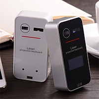 Độ Bền Vượt Trội 3.7V Không Dây Di Động Ảo Bàn Phím Laser Mini Chiếu Bàn Phím Cho Windows Dành Cho Điện Thoại Di Động