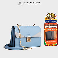 Túi đeo chéo nữ thời trang YUUMY YN91, 7 ngăn, vừa sổ tay, ví, điện thoại, phù hợp đi chơi, đi làm, đi tiệc, da tổng hợp cao cấp, không bong tróc, không thấm nước (Dài 21.5cm x Rộng 8.5cm x Cao 15.5cm)