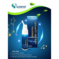 Viet Sam Ginseng - 75ml spray bottle [450 sprays] - For the whole family from 1 year old - Excellent taste, stops coughs, replenishes lungs, clears phlegm, reduces sore throat due to persistent coughs long - 100% from natural medicinal herbs, replacing antibiotics