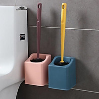 Bộ Vệ Sinh Bồn Cầu Nhà Tắm Toilet đa năng Diệt vi khuẩn Pulito, Cọ vệ sinh toilet dùng 1 lần có sẵn dung dich tẩy