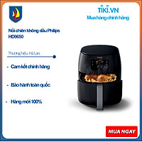 Nồi Chiên Không Dầu Điện Tử Philips HD9650/91 XXL - Hàng Chính Hãng