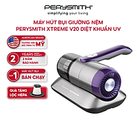 Máy hút bụi giường nệm không dây UV PerySmith XTREME V20 cầm tay hiện đại - Hàng chính hãng