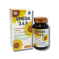 Omega 369 - Giúp Sáng Mắt, Hỗ Trợ Cải Thiện Thị Lực, Hỗ Trợ Bảo Vệ Não Bộ, Giúp Tăng Cường Trí Nhớ (Hộp 30 viên)