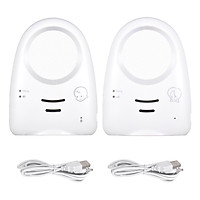 Portable 2.4GHz Wireless Digital Audio Baby Monitor Two Way Talk Crystal Clear Baby Cry Detector Sensitive Transmission