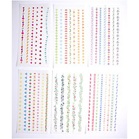 Sticker Dán Trang Trí ( Bộ 6 Tấm ) - Họa Tiết Hoa