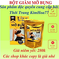 Bột giảm mỡ bụng Mị Hương 250gram giảm mỡ eo thon hỗ trợ giảm mỡ không giảm cân hàng chính hãng
