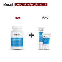Viên uống giảm mụn Murad Pure Skin 120viên Tặng Rapid Relief Acne 15ml + Clarifying Cleanser 15ml