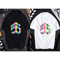 Áo thun Unisex phản quang 7 màu (Ib cho shop để chọn màu trắng hoặc đen, nếu k shop sẽ mặc định màu đen)