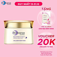 Mặt nạ ngủ dưỡng da Bio-essence Bio-Bird's Nest Collagen Night Mask 50g
