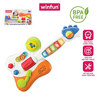 Đàn đồ chơi cho bé guitar Rock& Roll Winfun 2000 vui nhộn - giúp phát triển khả năng cảm thụ âm nhạc cho bé