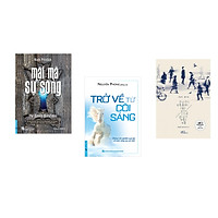Combo 3 cuốn sách: Mật Mã Sự Sống + Trở Về Từ Cõi Sáng + Bước chậm lại giữa thế gian vội vã (Tái Bản)