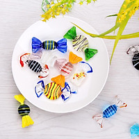 24PCS Glass Candy Colorful Decorations Wedding Activities are Suitable for The Scene of The Party