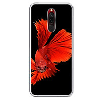 Ốp lưng dẻo cho điện thoại Xiaomi Redmi 8 - 0175 FISH01 - Hàng Chính Hãng