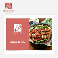 Hoàng Yến Vietnamese Cuisine - Lẩu Gà Ớt Hiểm