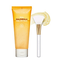 Mặt nạ tẩy tế bào chết Real Calendula Peel Off Pack Aprilskin - Cọ Real Jelly Brush