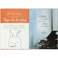 Combo All In Love - Ngập Tràn Yêu Thương và Từng Có Một Người Yêu Tôi Như Sinh Mệnh (tặng kèm 2 bookmark ngẫu nhiên như hình)