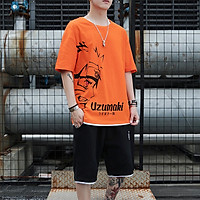 Sét đồ bộ nam in hình Naruto siêu đẹp, Set Đồ Thể Thao Áo Thun Tay Ngắn In Hình uzumaki Thời Trang, Nguyên bộ quần áo nam Uzumaki cực hot, bộ mặc nhà, quần áo thể thao nam, đồ bộ thể thao mặc nhà nam, BỘ QUẦN ÁO THỂ THAO MẶC NHÀ, THỜI TRANG NAM NỮ, BỘ ĐỒ NAM / BỘ ĐỒ NỮ / BỘ QUẦN ÁO NAM /BỘ QUẦN ÁO THỂ THAO BỘ ĐỒ NAM NỮ